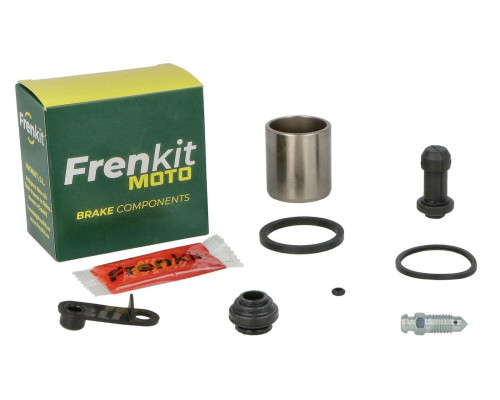 FRENKIT MOTO 2026/05 ZESTAW NAPRAWCZY ZACISKU HAMULCOWEGO (USZCZELNIENIA + TŁOCZKI) NISSIN (TŁOCZEK FI 32MM) TYŁ HONDA FUTUTE 125 '12-'17, WAVE 125 '03-'20, XL 125 V VARADERO '01-'12, XRM 125 '07-'21