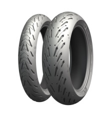MICHELIN КОМПЛЕКТ ШИН (CAI162459/24) 120/70ZR17 ROAD 5 (58W) TL M/C ПЕРЕДНЯ DOT 2024 + (CAI088877/25) 160/60ZR17 ROAD 5 (69W) TL M/C ЗАДНЯ DOT 2025 + KOSMETYCZKA MICHELIN