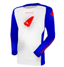 UFO 2026/09 ФУТБОЛКА JERSEY SITRAX CROSS КОЛІР БІЛИЙ / СИНІЙ / ЧЕРВОНИЙ РОЗМІР XXL - КОЛЕКЦІЯ 2026/2027