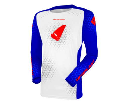 UFO 2026/09 ФУТБОЛКА JERSEY SITRAX CROSS КОЛІР БІЛИЙ / СИНІЙ / ЧЕРВОНИЙ РОЗМІР XXL - КОЛЕКЦІЯ 2026/2027