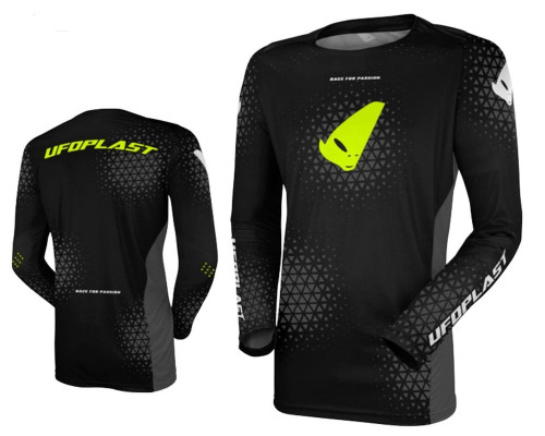 UFO 2026/09 ФУТБОЛКА JERSEY SITRAX CROSS КОЛІР ЧОРНИЙ / ЖОВТИЙ FLUO РОЗМІР XXL - КОЛЕКЦІЯ 2026/2027