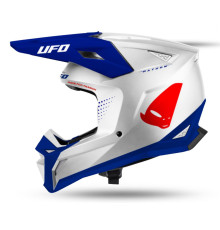 UFO 2026/09 ШОЛОМ RAYSON OFFROAD КОЛІР БІЛИЙ / СИНІЙ / ЧЕРВОНИЙ РОЗМІР M - КОЛЕКЦІЯ 2026/2027