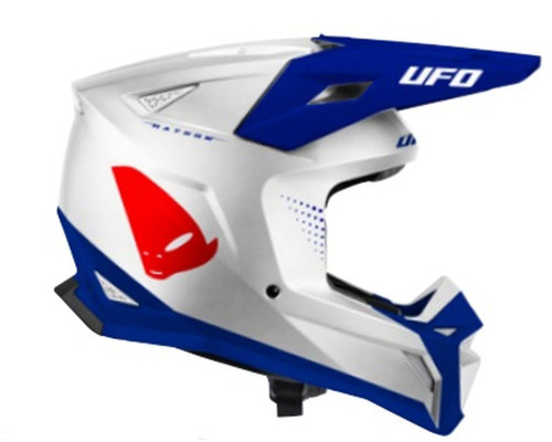 UFO 2026/09 ШОЛОМ RAYSON OFFROAD КОЛІР БІЛИЙ / СИНІЙ / ЧЕРВОНИЙ РОЗМІР M - КОЛЕКЦІЯ 2026/2027