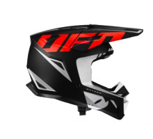 UFO 2026/09 ШОЛОМ RAYSON OFFROAD КОЛІР ЧОРНИЙ / ЧЕРВОНИЙ / БІЛИЙ РОЗМІР M - КОЛЕКЦІЯ 2026/2027