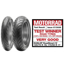 DUNLOP ШИНА 140/70R18 SPORTMAX ROADSMART IV 67V TL ЗАДНІ DOT 19-49/2023
