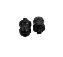 Наконечники керма biketec/ваги kawasaki ninja 650 (2017-) чорний 2404070000, oem:13042-0735 / 13042-0800
