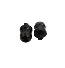 Наконечники керма biketec/ваги kawasaki ninja 650 (2017-) чорний 2404070000, oem:13042-0735 / 13042-0800