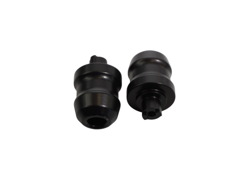 Наконечники керма biketec/ваги kawasaki ninja 650 (2017-) чорний 2404070000, oem:13042-0735 / 13042-0800