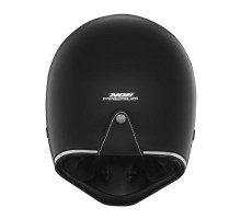 Цілісний шолом nox premium (повнолицьовий) sevenЗАДНІii суцільний матовий чорний розмір s