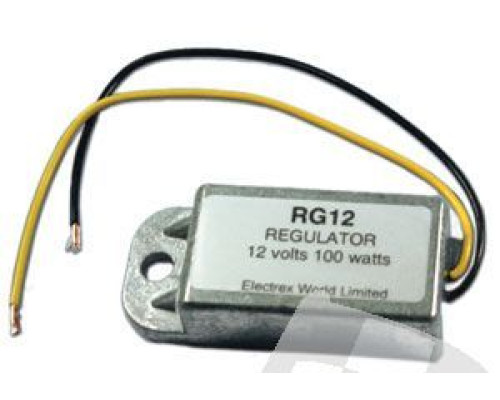 Electrex Регулятор Напруги для Suzuki DR125S 1988, DR200 1986-1991, DR250S Чорний