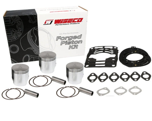 Комплект поршнів wiseco + топовий снігохід doo '03-'12 mxz 550f з вентиляторним охолодженням (77,00 мм)